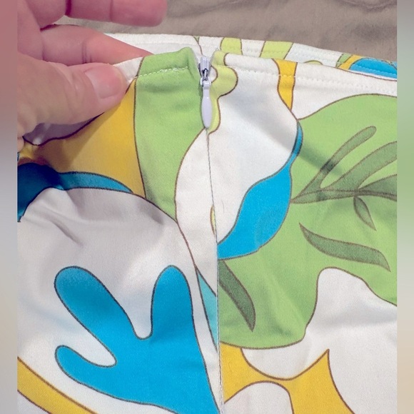 J.W. Treci Vintage Floral 70’s Jacket and Haltered Midi Dress Women’s Size 8 - Picture 7 of 9